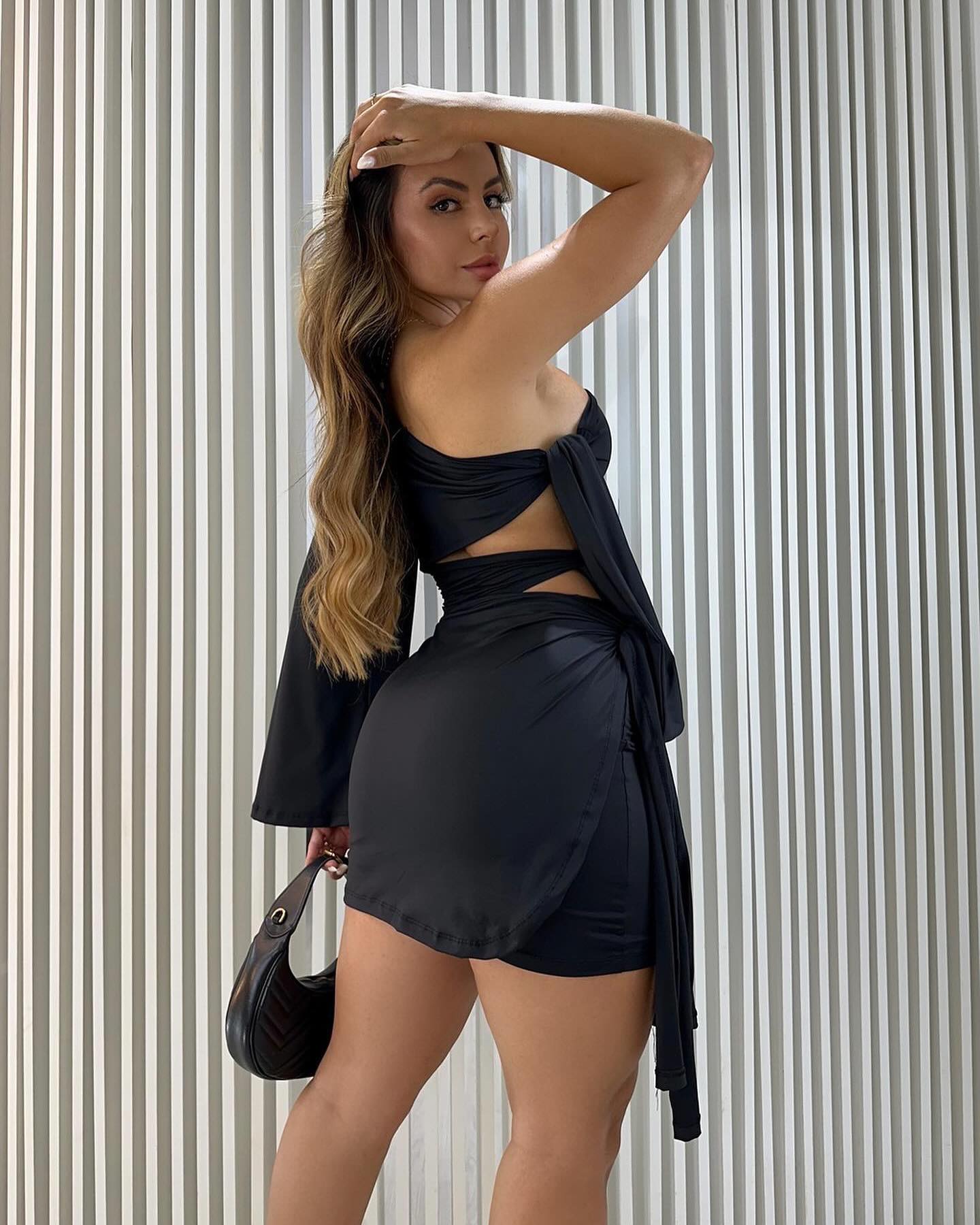VESTIDO ONE SIDE GLAM 2
