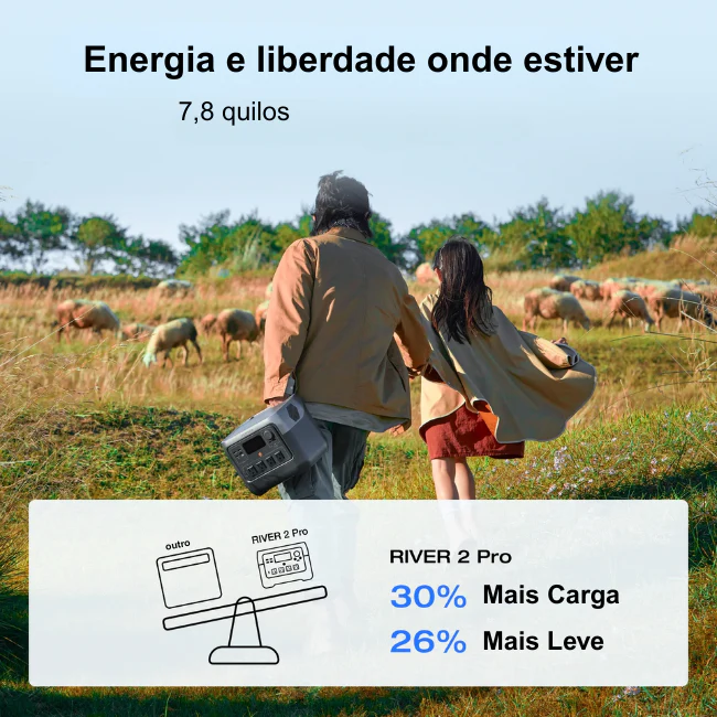 Bateria Portátil EcoFlow River Pro 2.0  5