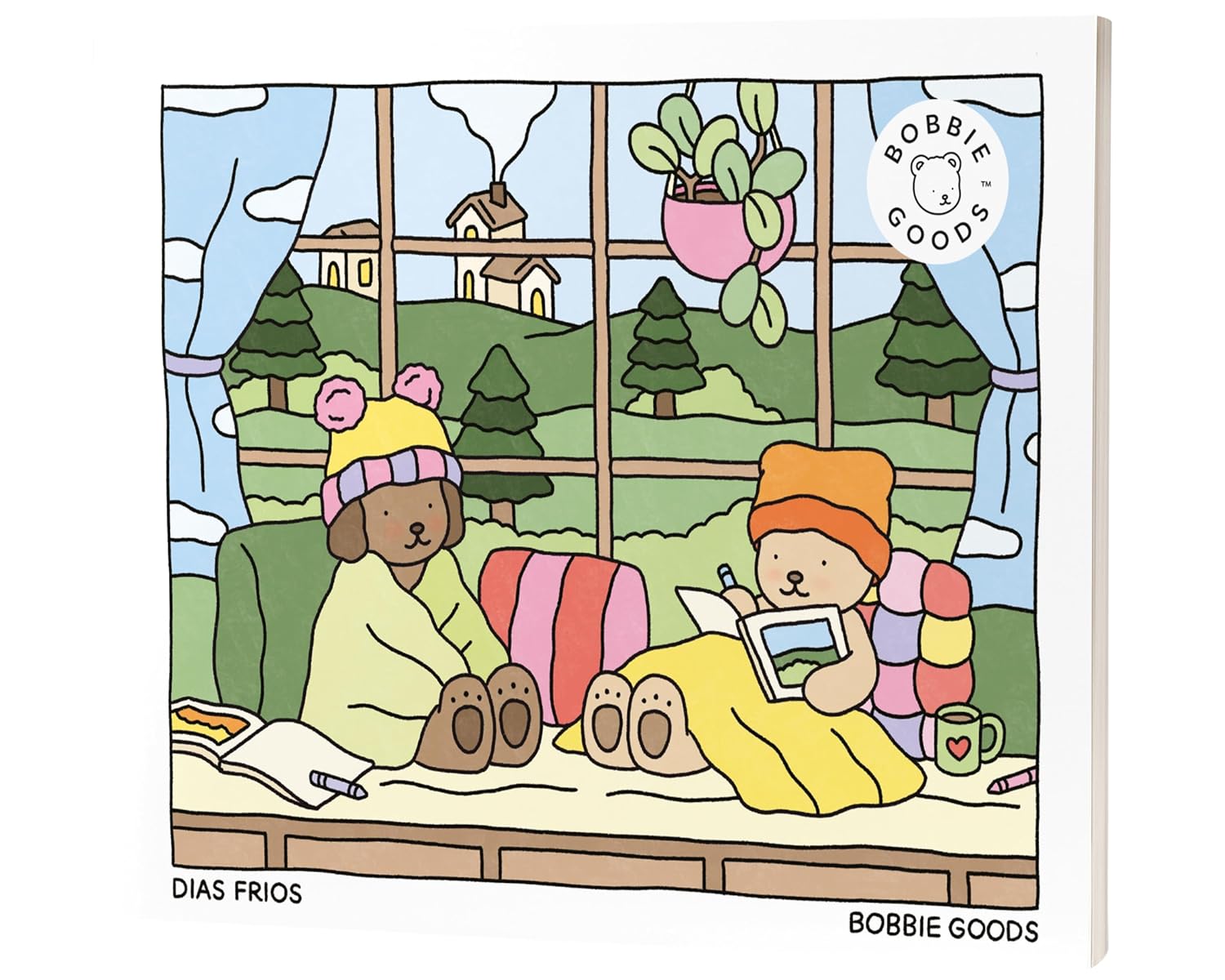 Dias frios (Fall-Winter) – Livro de colorir oficial Bobbie Goods 1