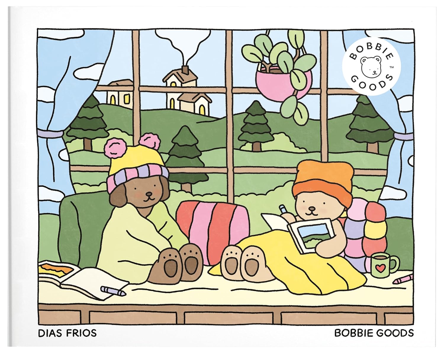 Dias frios (Fall-Winter) – Livro de colorir oficial Bobbie Goods 2