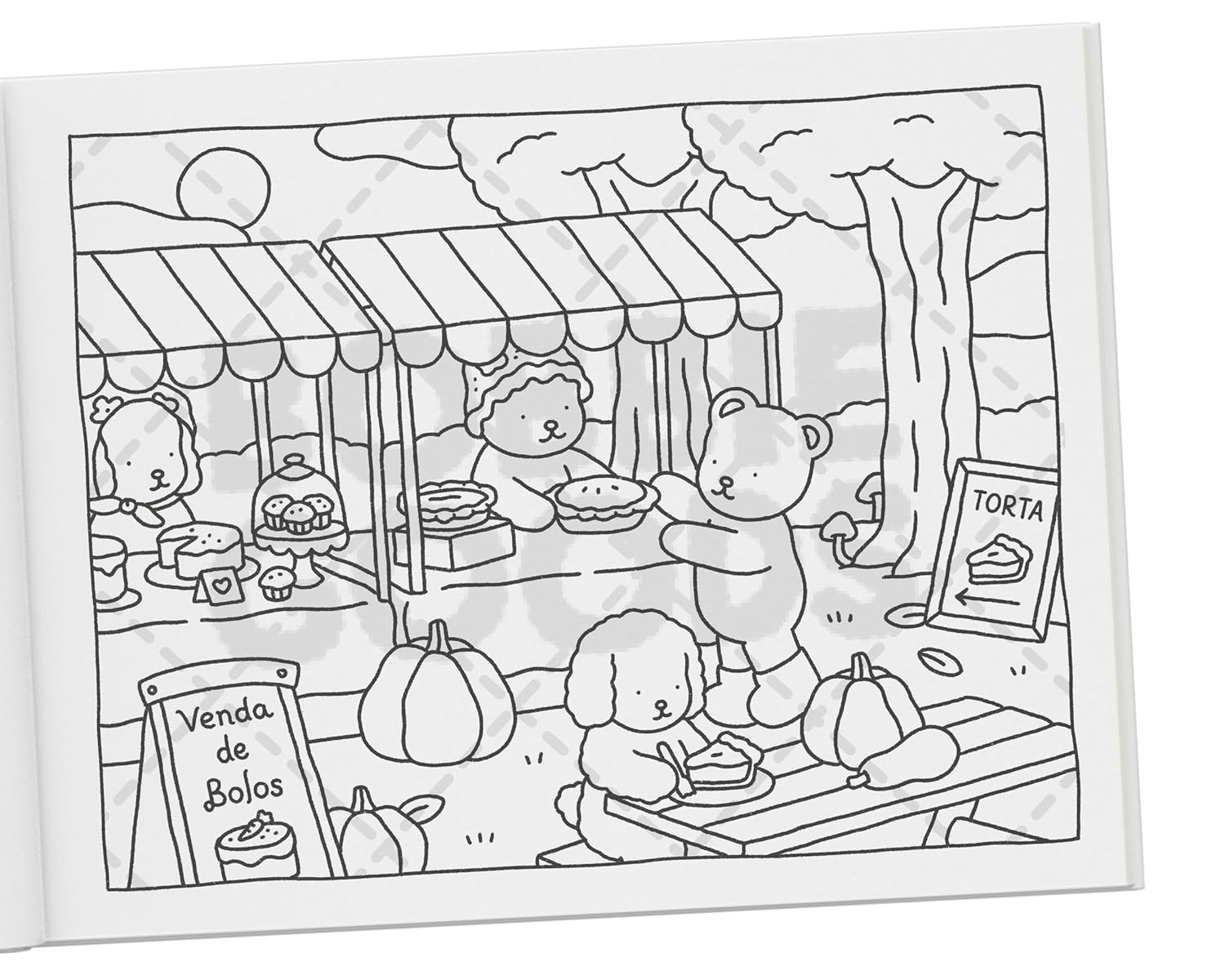 Dias frios (Fall-Winter) – Livro de colorir oficial Bobbie Goods 4