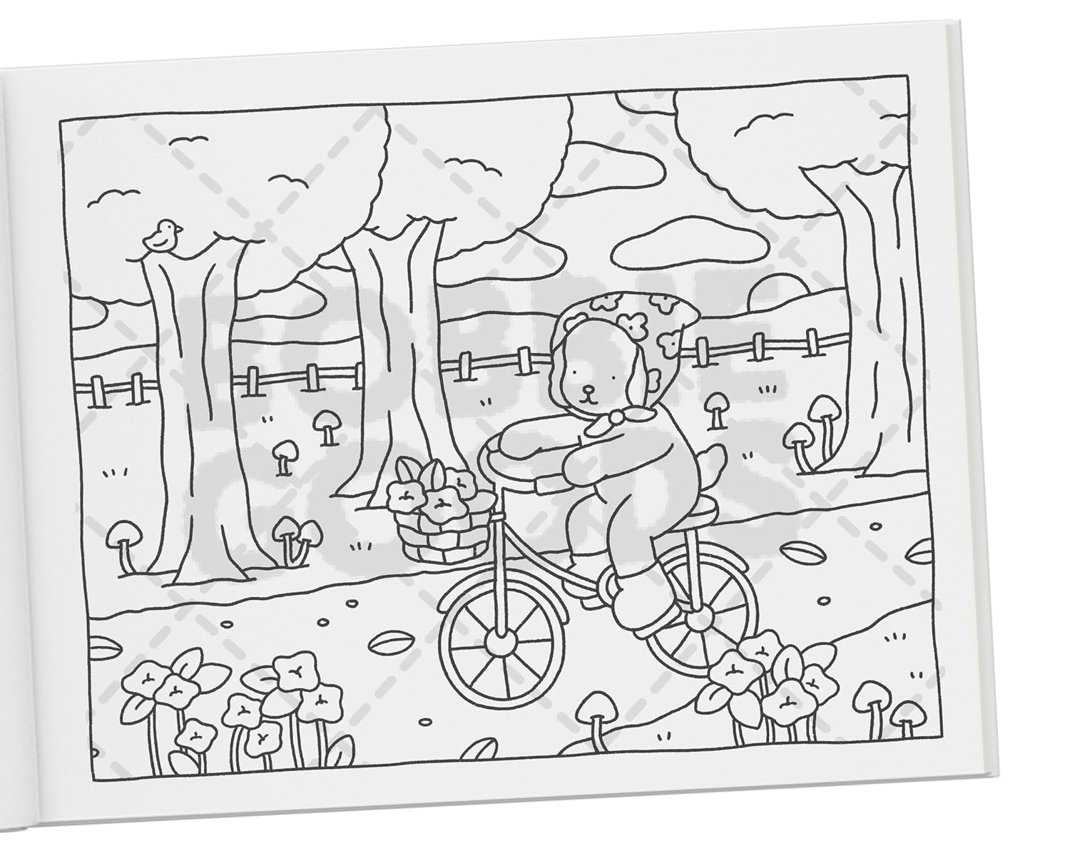 Dias frios (Fall-Winter) – Livro de colorir oficial Bobbie Goods 5