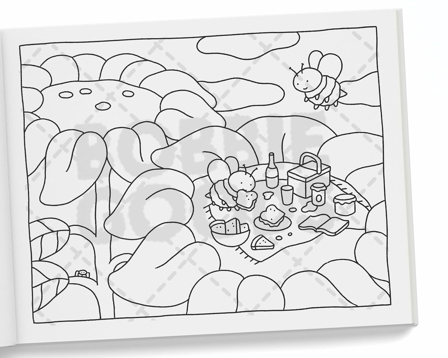Dias quentes (Spring Summer) – Livro de colorir oficial Bobbie Goods 5