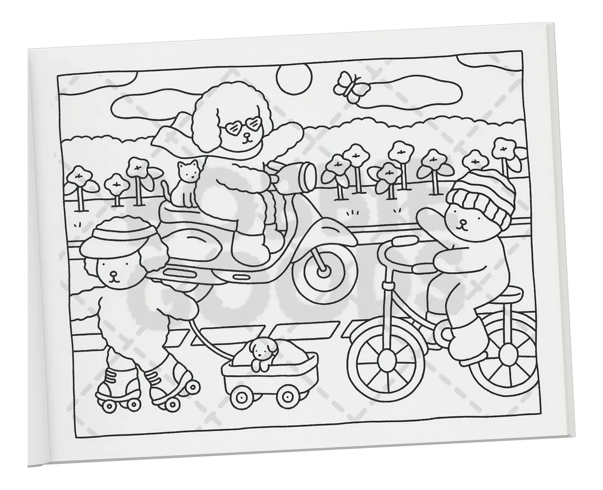 Livro Do Dia Para A Noite, De Bobbie Goods Para Colorir 4
