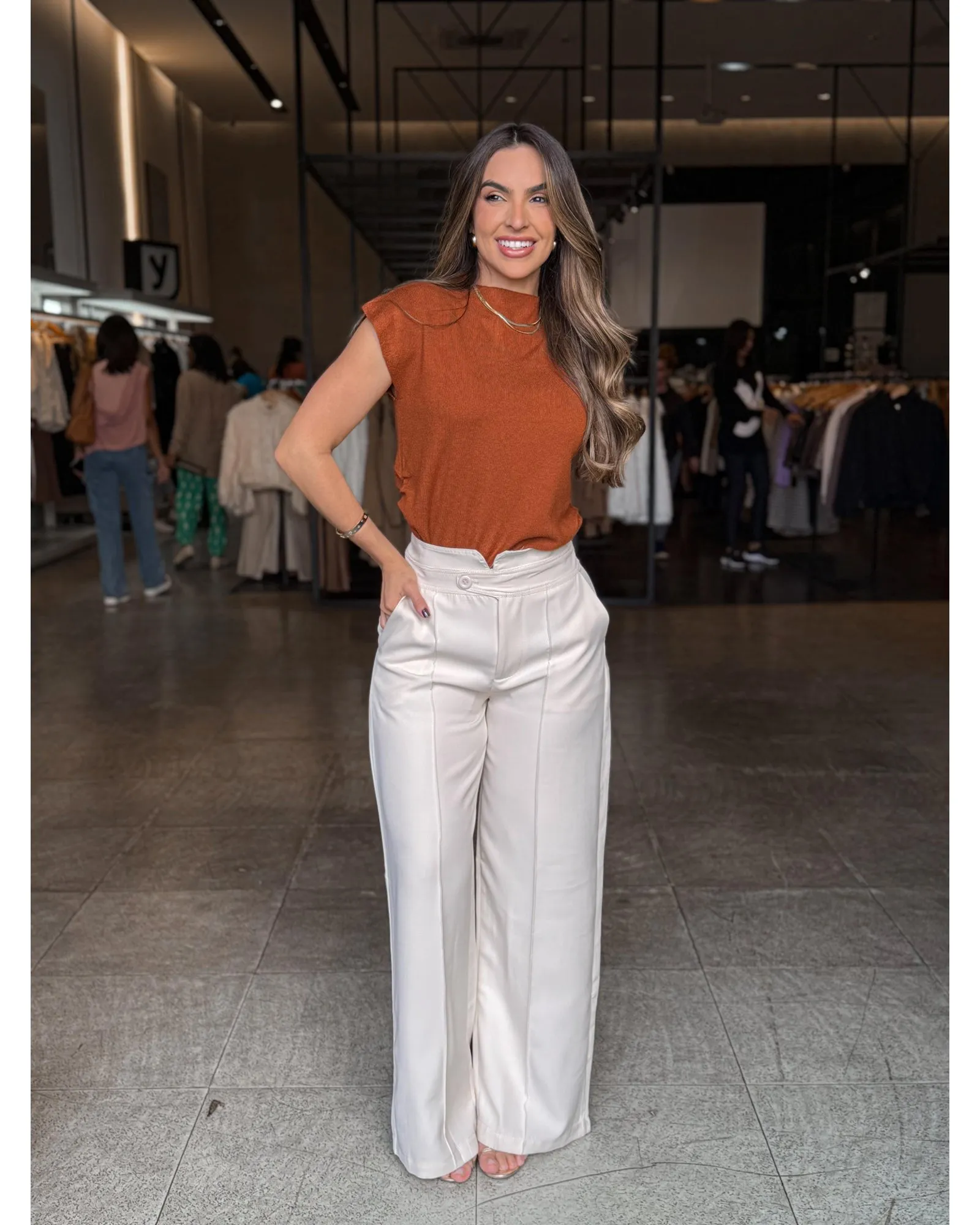 Calça Alfaiataria Pantalona  3
