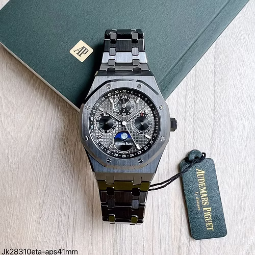AUDEMARS PIGUET ROYAL OAK PERPETUEL BLACK ETA JK28310 1