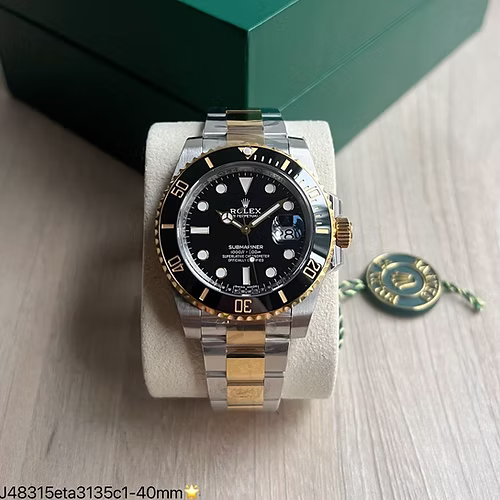 ROLEX SUBMARINER MISTO PRETO 40MM 1