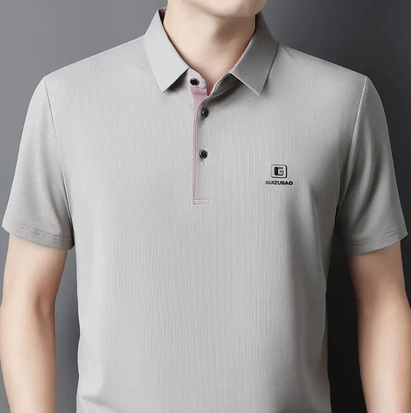 [Leve 5, Pague 3] Camisa Polo Baron em Malha de Seda Gelo e Viscose Tecnológica (Não Amassa Nem Desbota!) 2