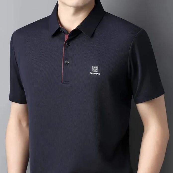 [Leve 5, Pague 3] Camisa Polo Baron em Malha de Seda Gelo e Viscose Tecnológica (Não Amassa Nem Desbota!) 4