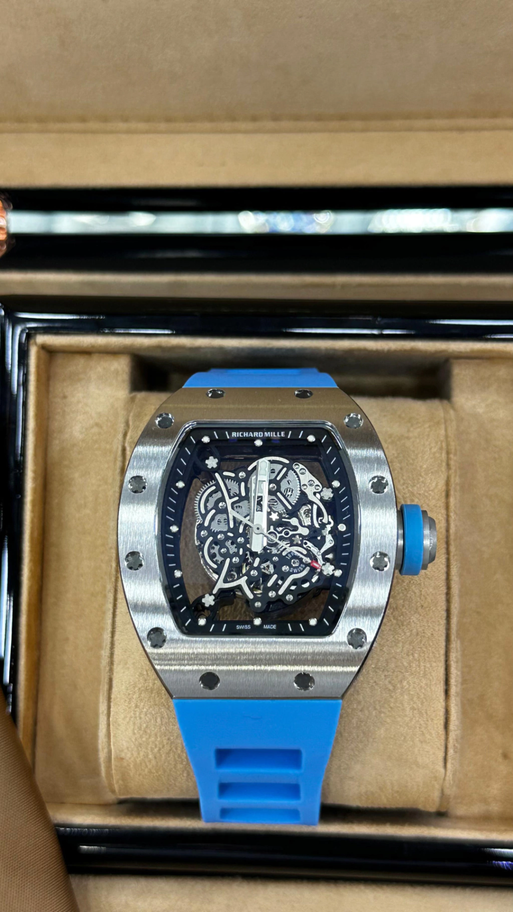 RICHARD MILLE RM 55 - TITANIUM AZUL 1