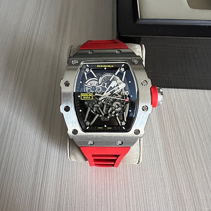 RICHARD MILLE PRATA VERMELHO 47MM 1