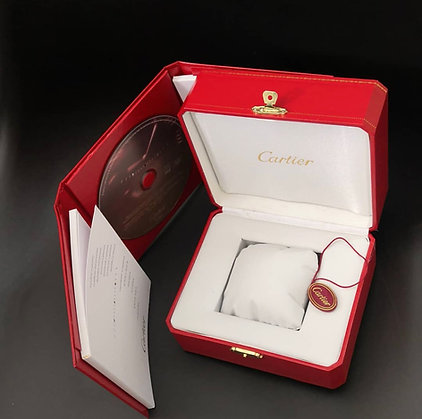 CARTIER SANTOS PRATA PRATA DOURADO 40MM X 47MM 4
