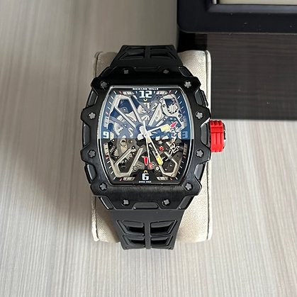 RICHARD MILLE PRETO VERMELHO 47MM 1