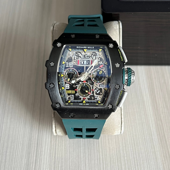 RICHARD MILLE PRETO VERDE 47MM 1