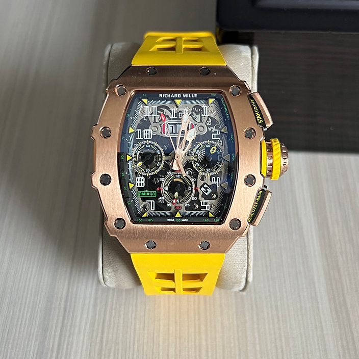 RICHARD MILLE ROSE AMARELO 47MM 1