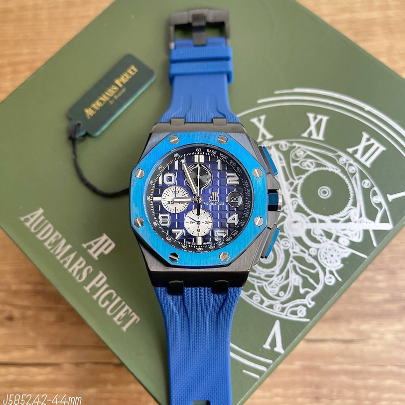 AUDEMARS PIGUET SELFWINDING AZUL PRETO 43MM 1
