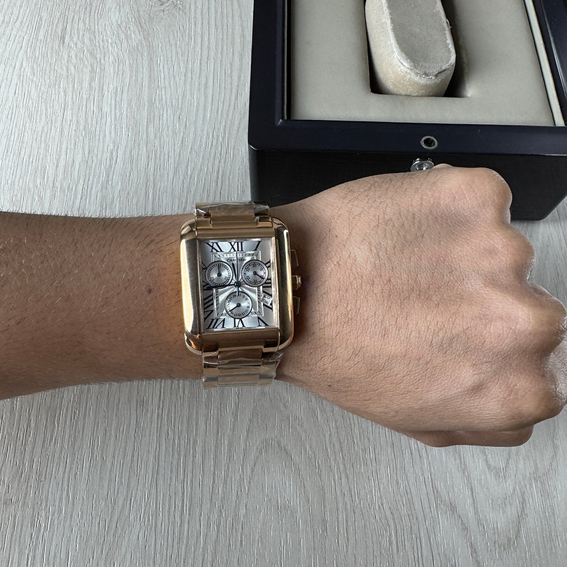 CARTIER TANK ROSE 34MM X 44MM 2