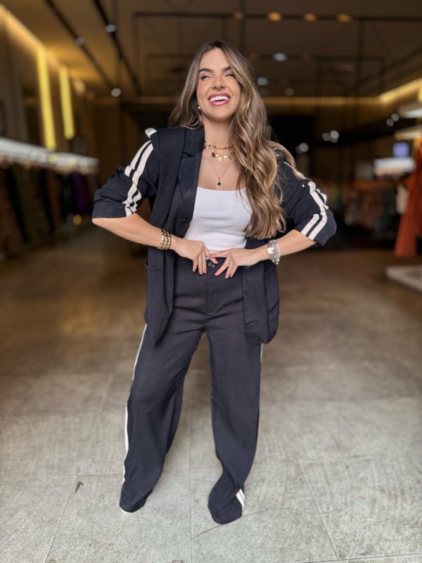 Conjunto Blazer Listras Cíntia  3