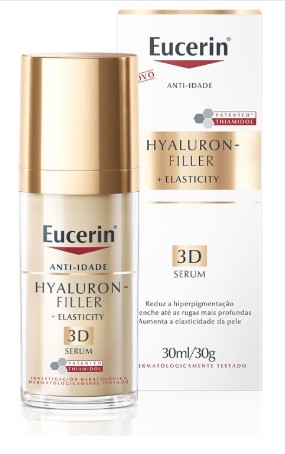 3D Sérum Facial Anti-Idade Firmador 30ml, Elasticity, Pele Madura, Hyaluron-Filler, Ácido Hialurônico, Antirrugas 1