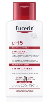 Gel de Limpeza Facial e Corporal PH5 250ml, Limpeza Diária, Dexpantenol 1