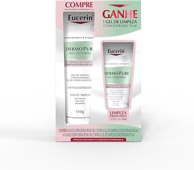 Kit Gel de Limpeza Facial Concentrado 150ml + Gel de Limpeza Facial Concentrado 75ml 1