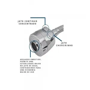 Torneira Filtro Purificador Gourmet Parede Metal Luxo 1/4 V. 4