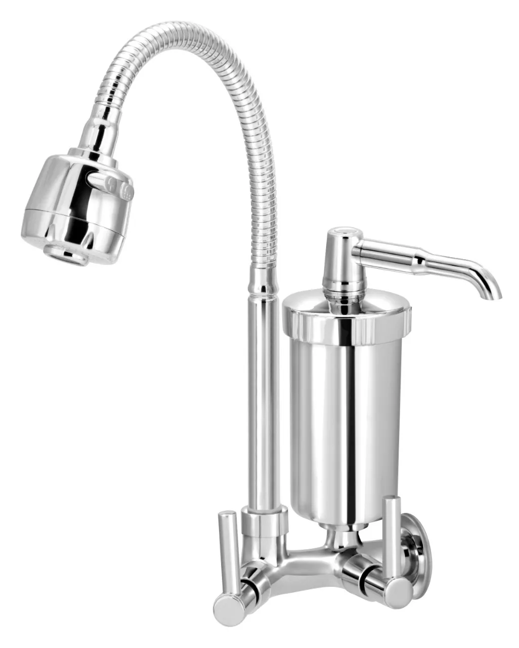 Torneira Filtro Purificador Gourmet Parede Metal Luxo 1/4 V. 2
