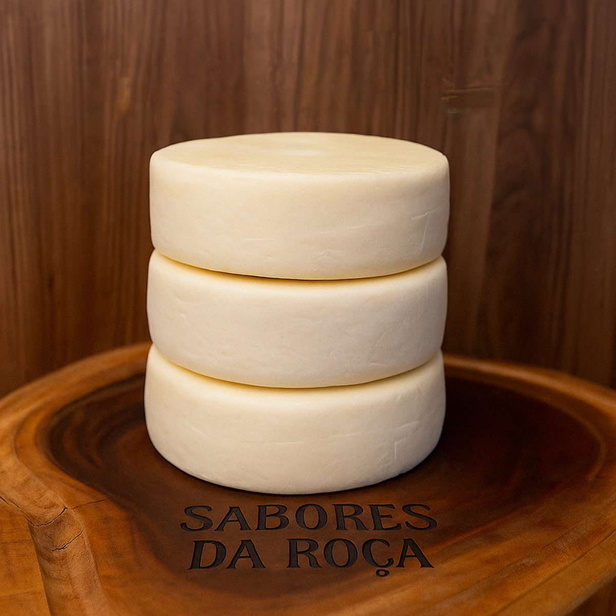 PROMOÇÃO DIA DOS PAIS! - Kit 3 Queijos Canastra Meia Cura de 1kg Cada 1