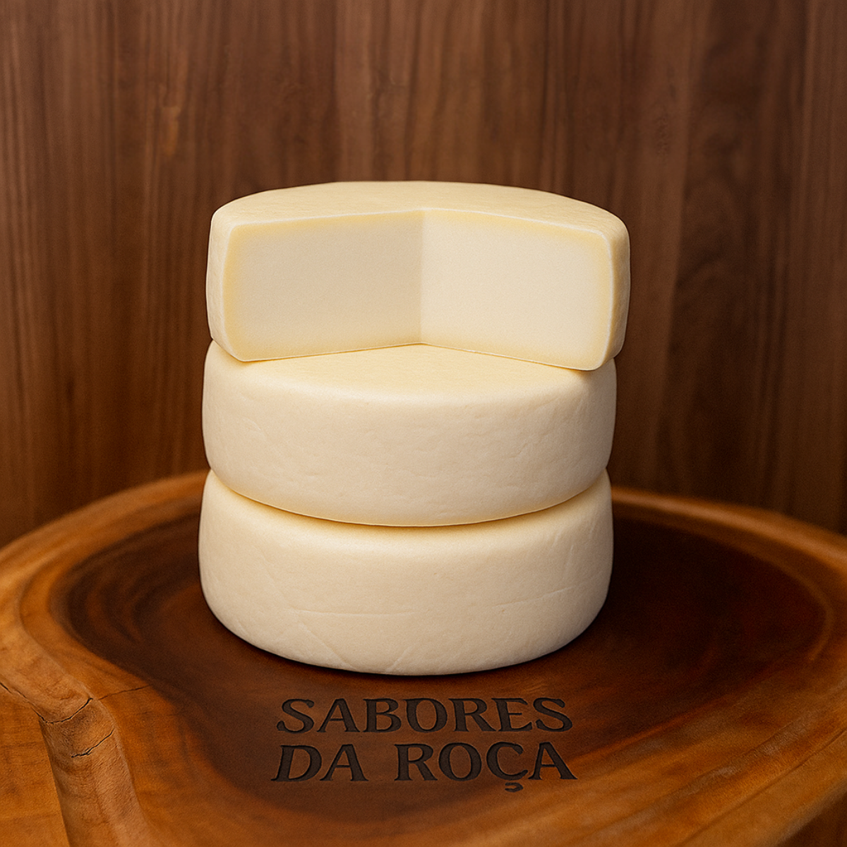 PROMOÇÃO DIA DOS PAIS! - Kit 3 Queijos Canastra Meia Cura de 1kg Cada 2