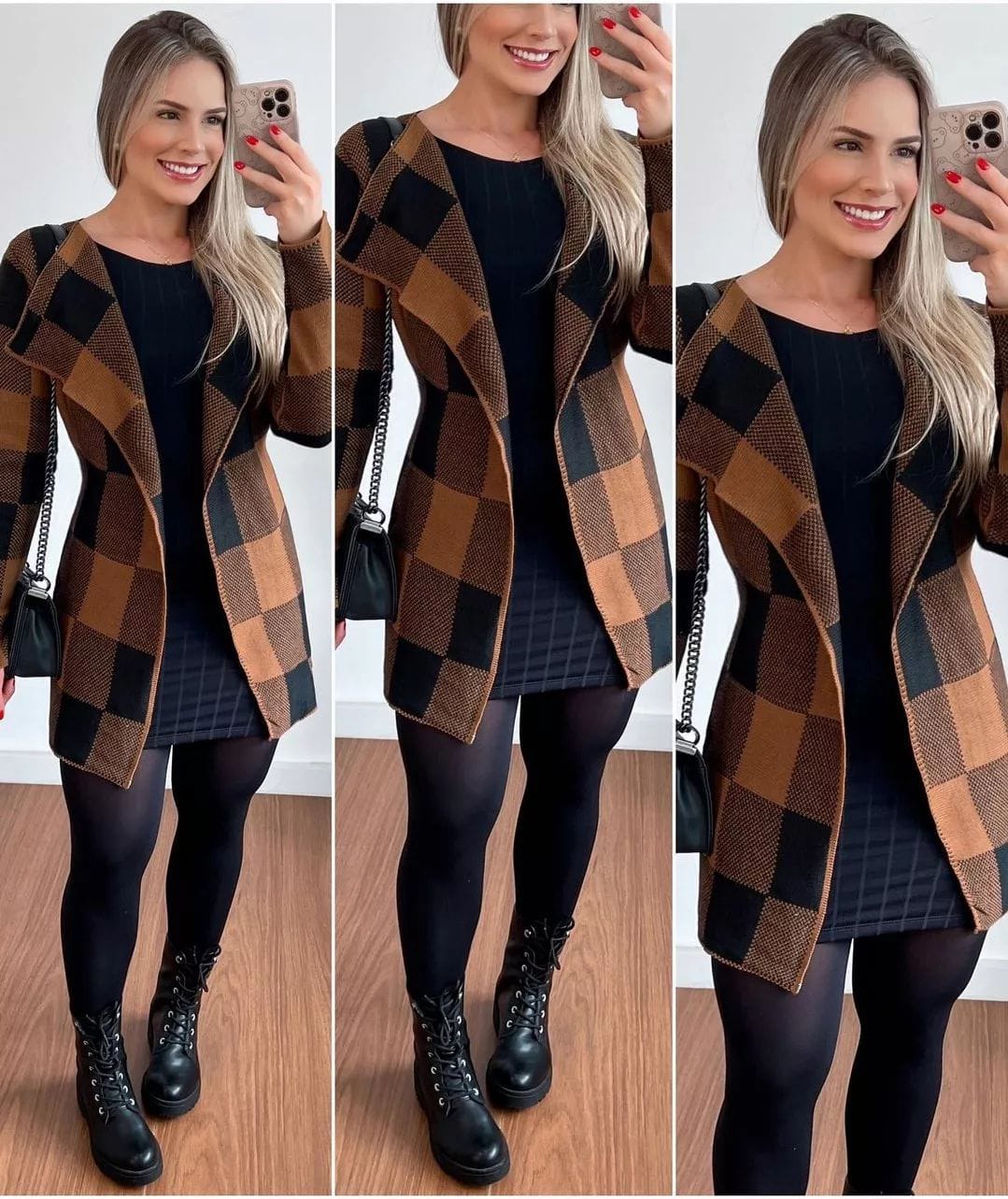 CARDIGAN XADREZ  1
