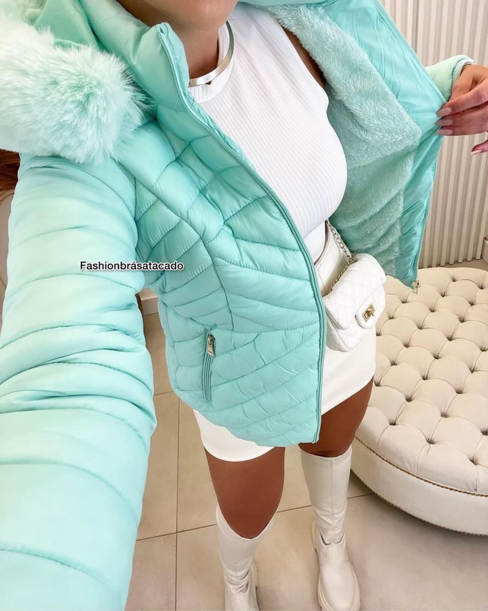 JAQUETA PELUCIADA FASHION  3