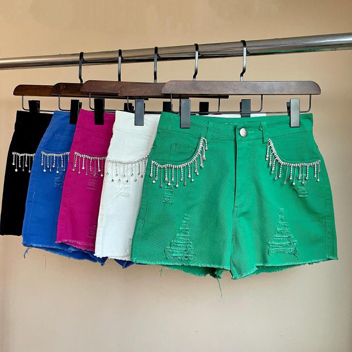 SHORT JEANS STRASS 1