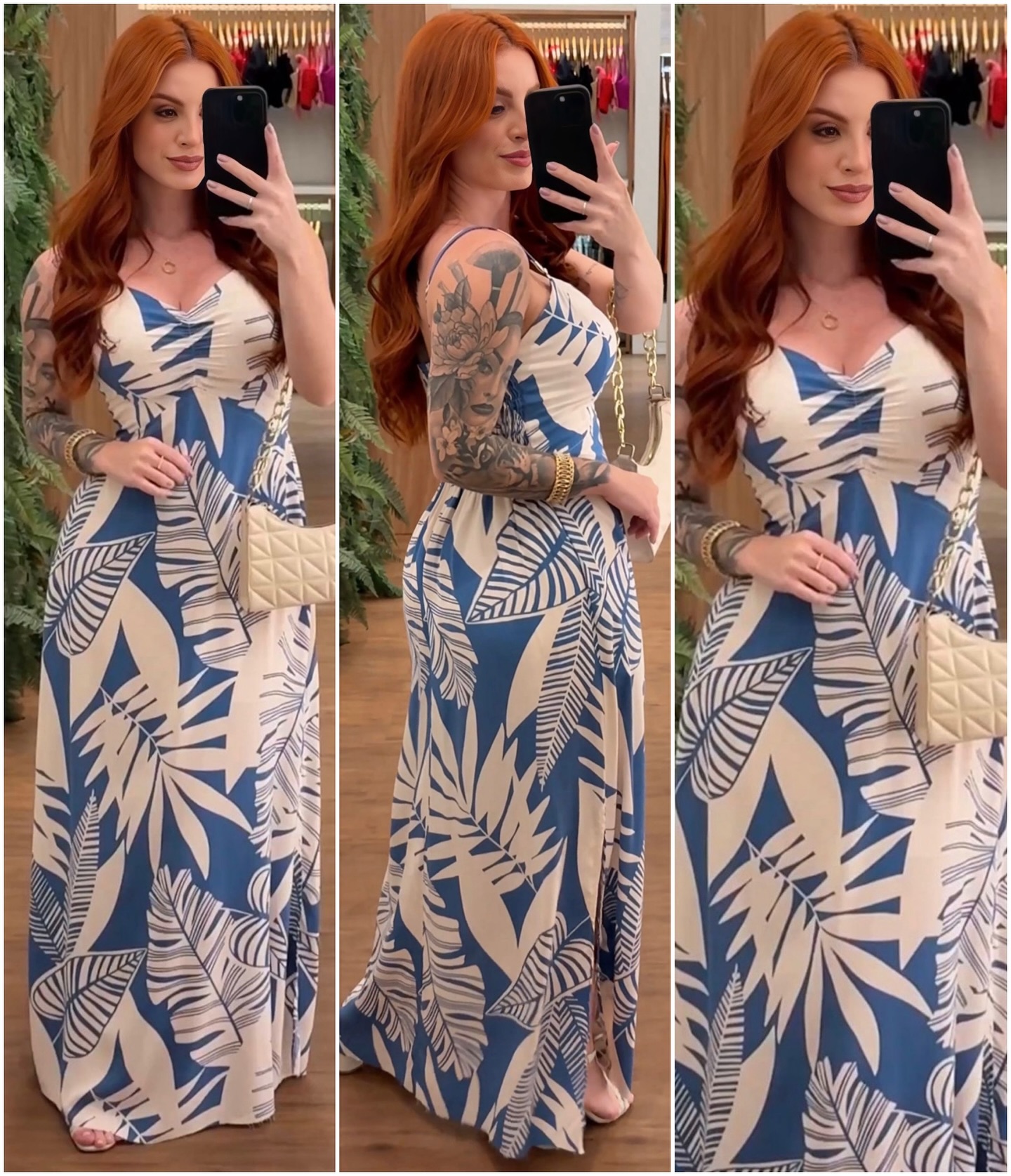 Vestido Longo Estampado 2