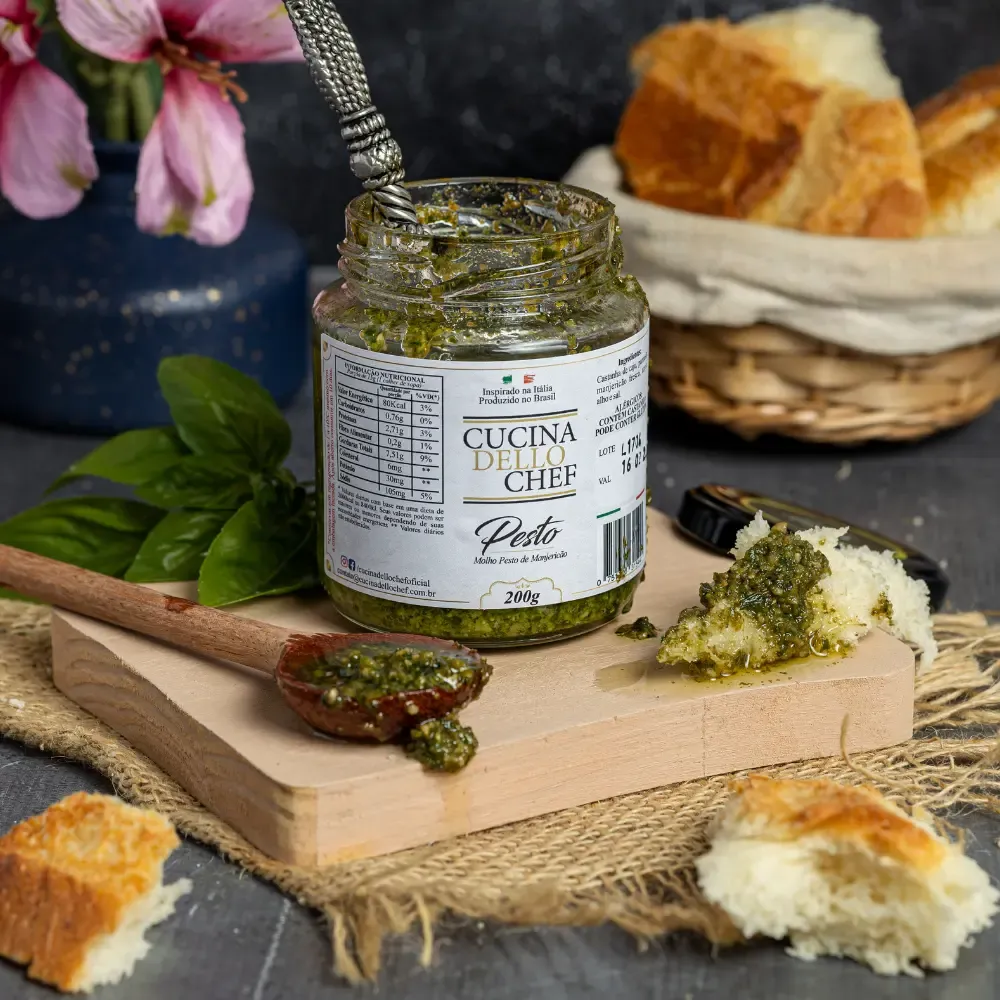 Molho Pesto 200G - Cucina Dello Chef 1