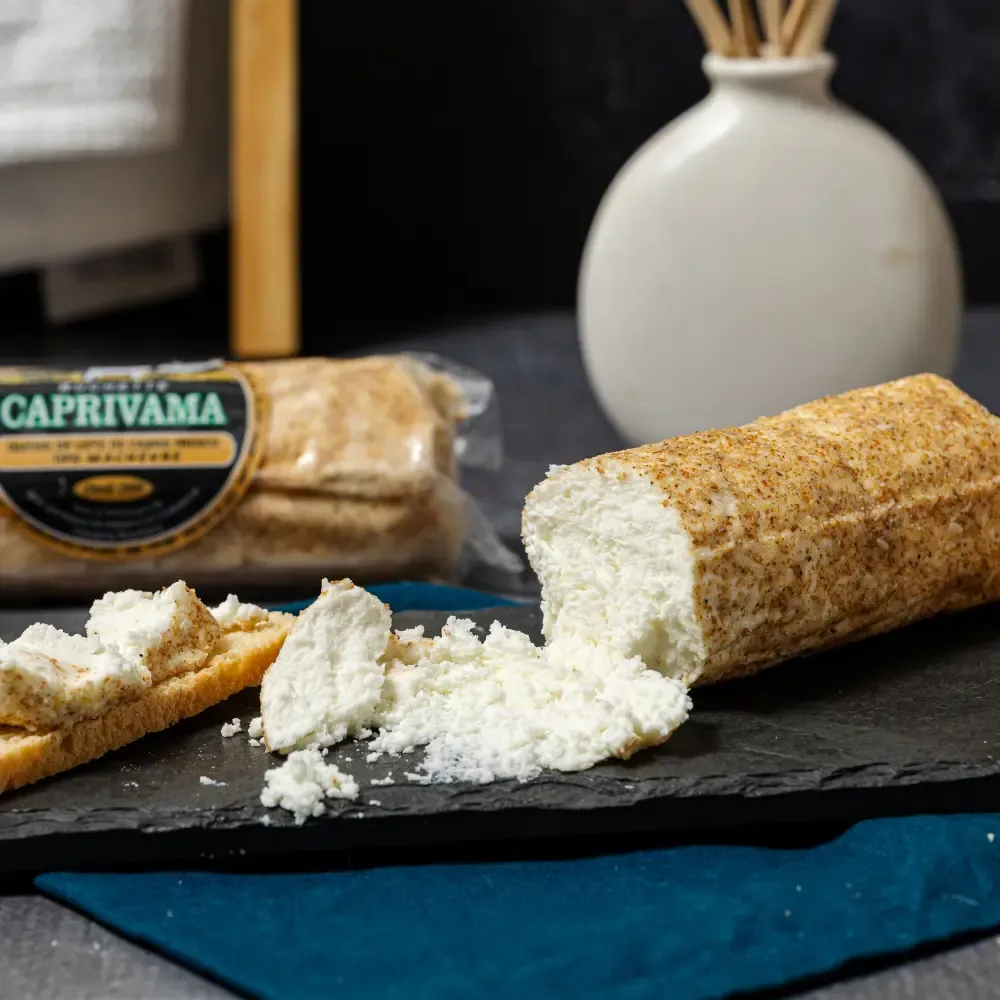Machevre c/ Zaatar - Queijo Artesanal Massa Lactica de Cabra 120g 1