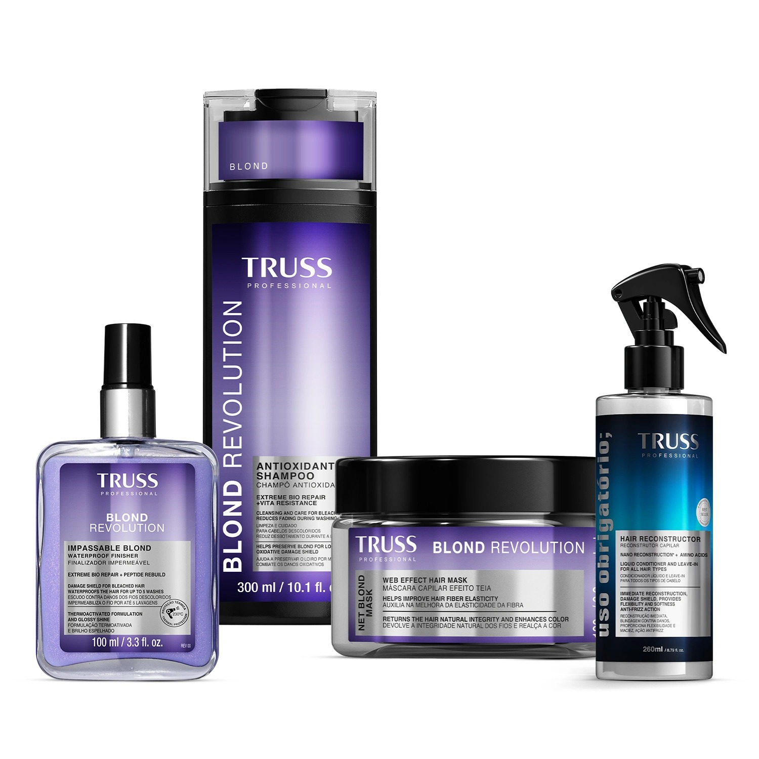 Combo Blond Revolution + Uso Obrigatório; (4 Itens) 1