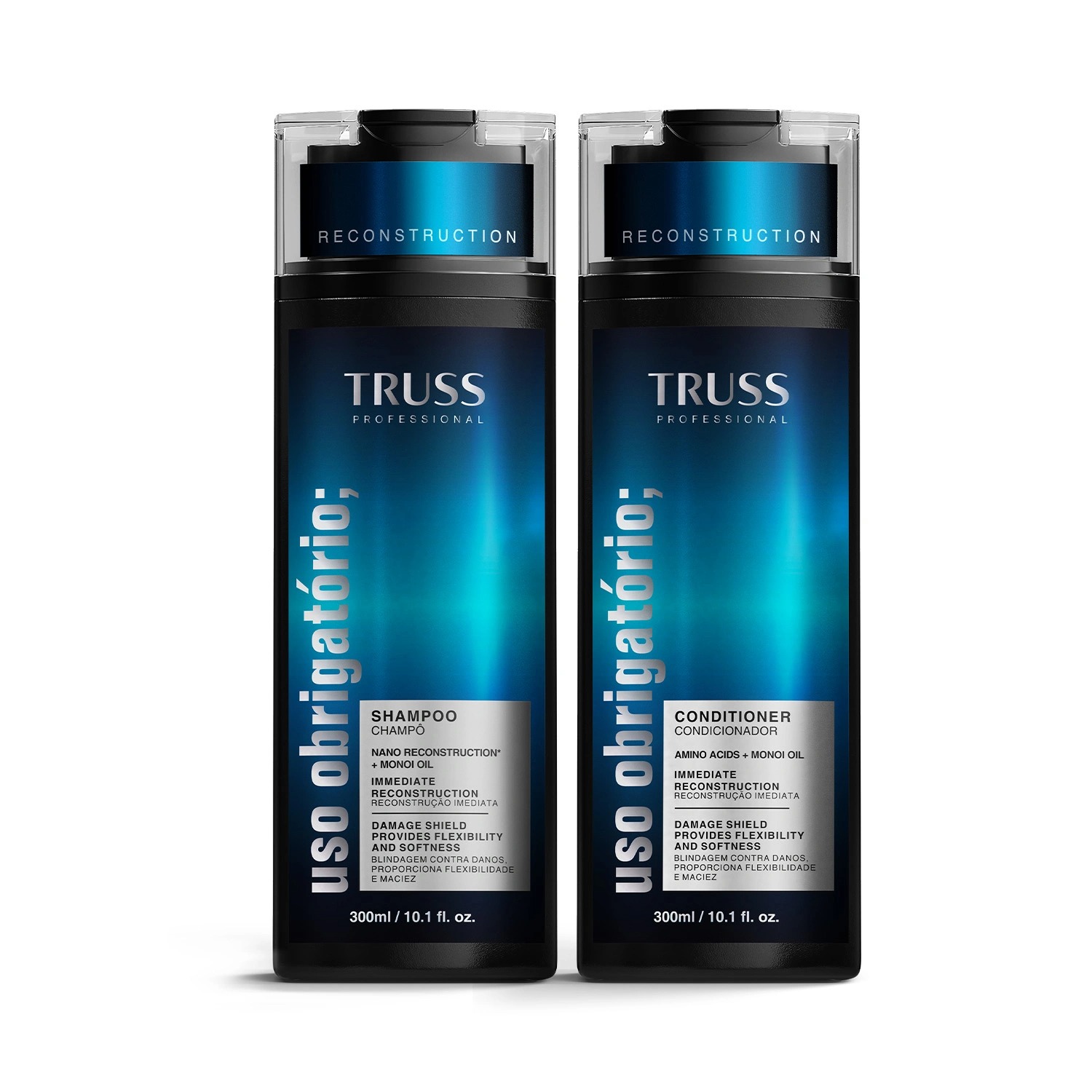 Combo Shampoo e Condicionador Uso Obrigatório; 300ml 1