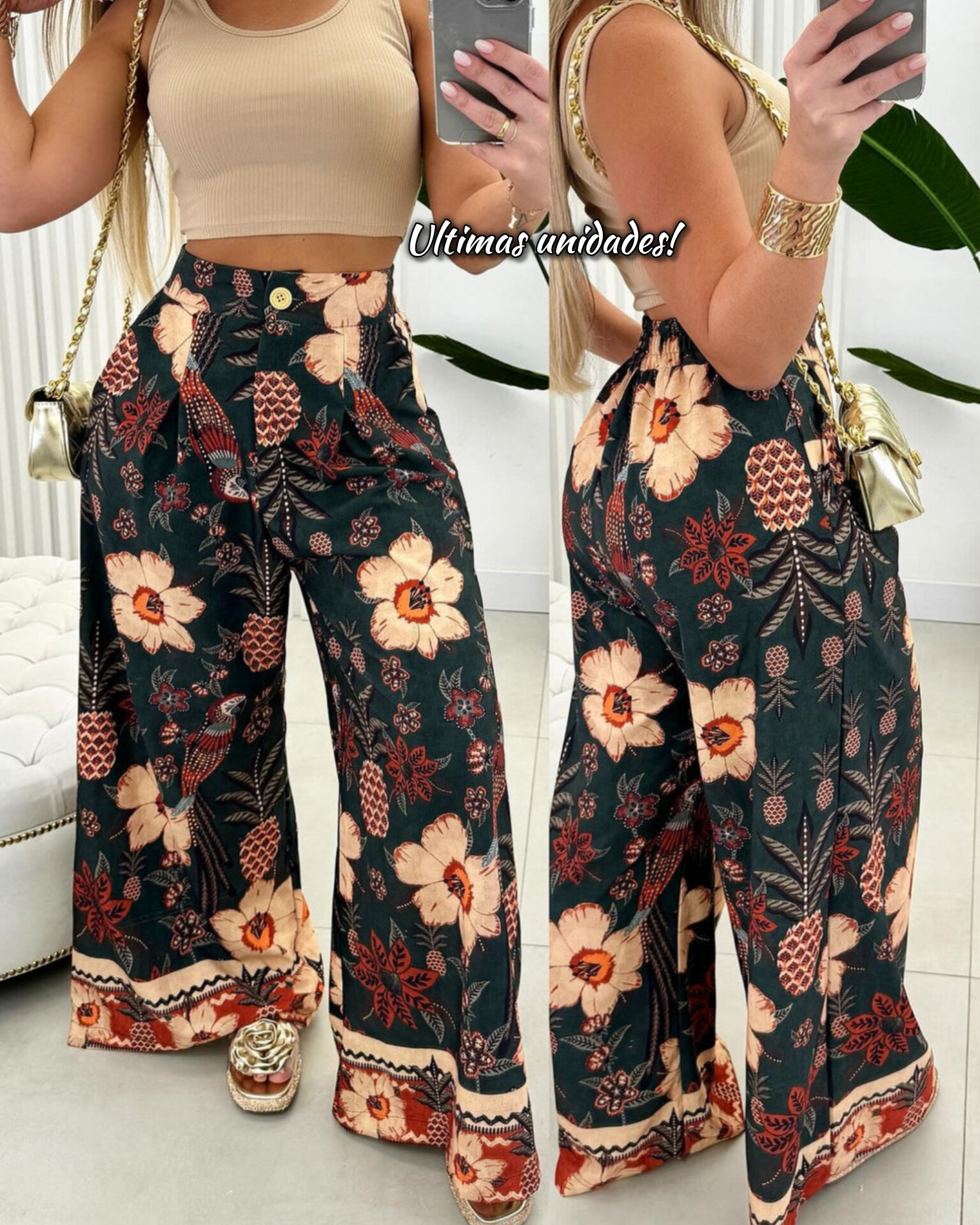 Calça Pantalona Tropicalia 1