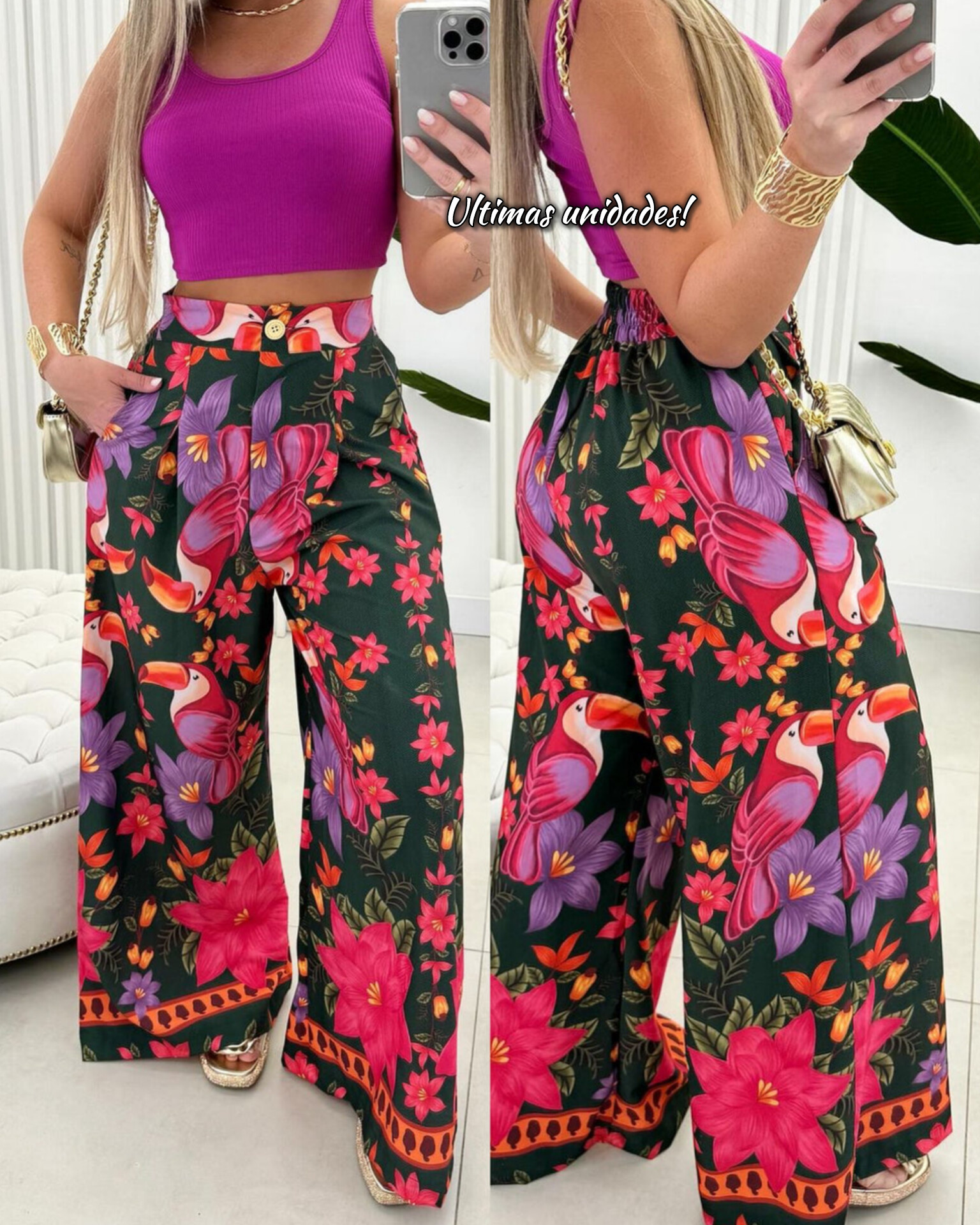 Calça Pantalona Tropicalia 3