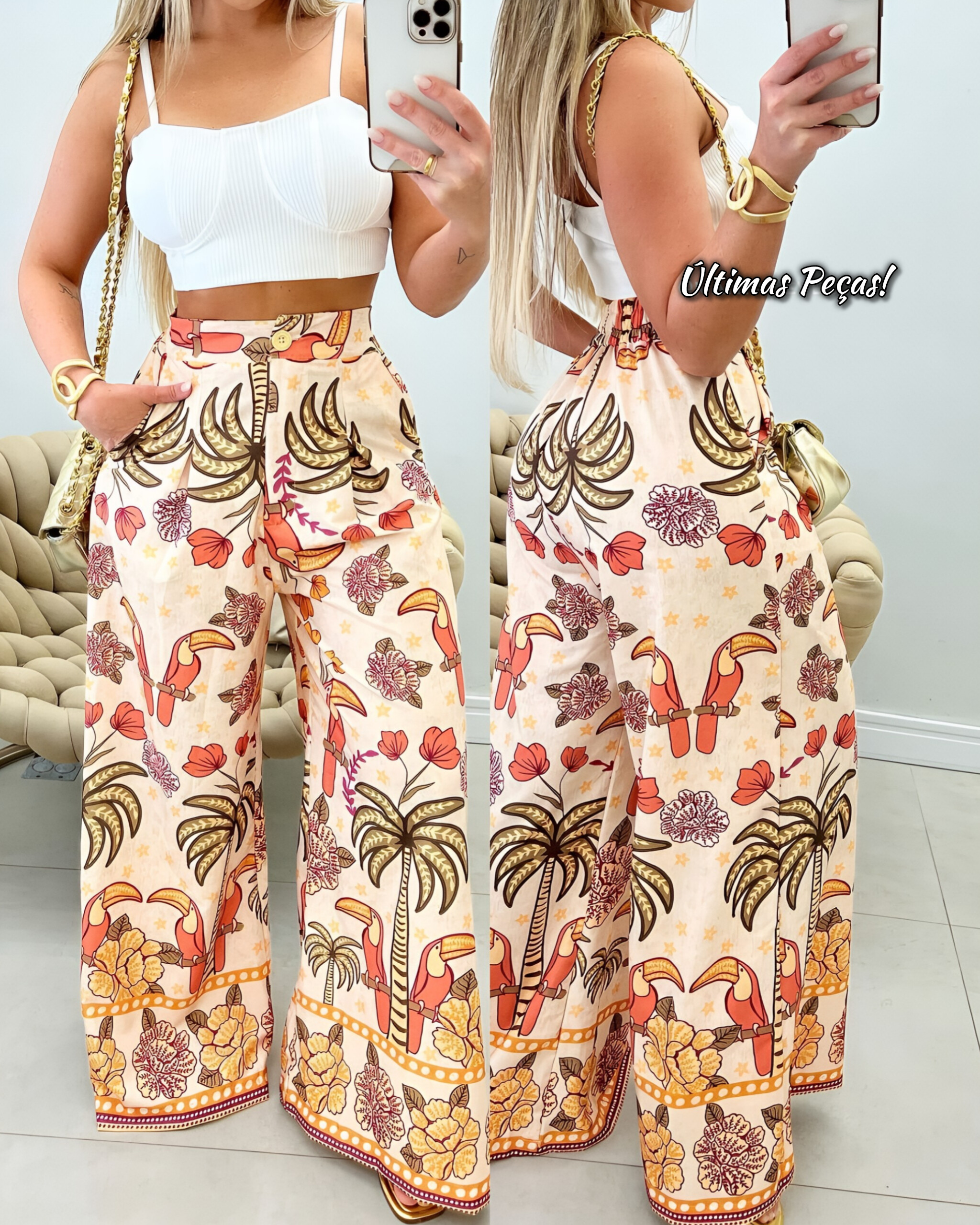 Calça Pantalona Tropicalia 5