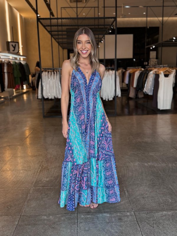 Vestido Indiano Decote  3