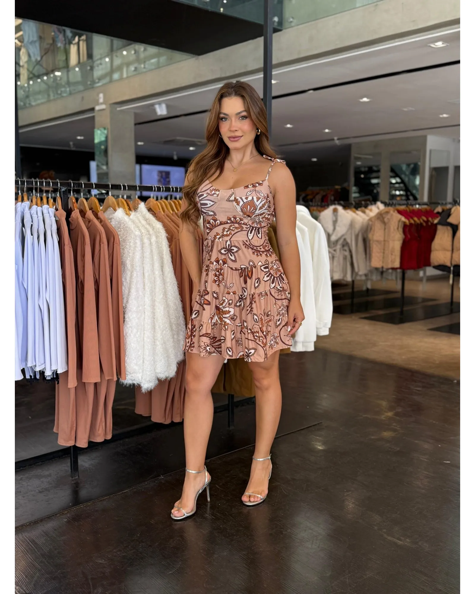 Vestido Curto Estampado Antonela  2