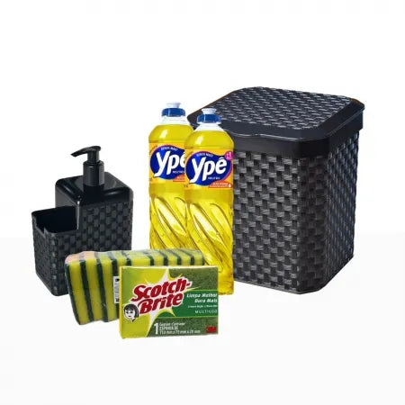 🧽 Kit Esponja Cozinha e Banheiro Scotch-Brite® – 14 Unidades 1