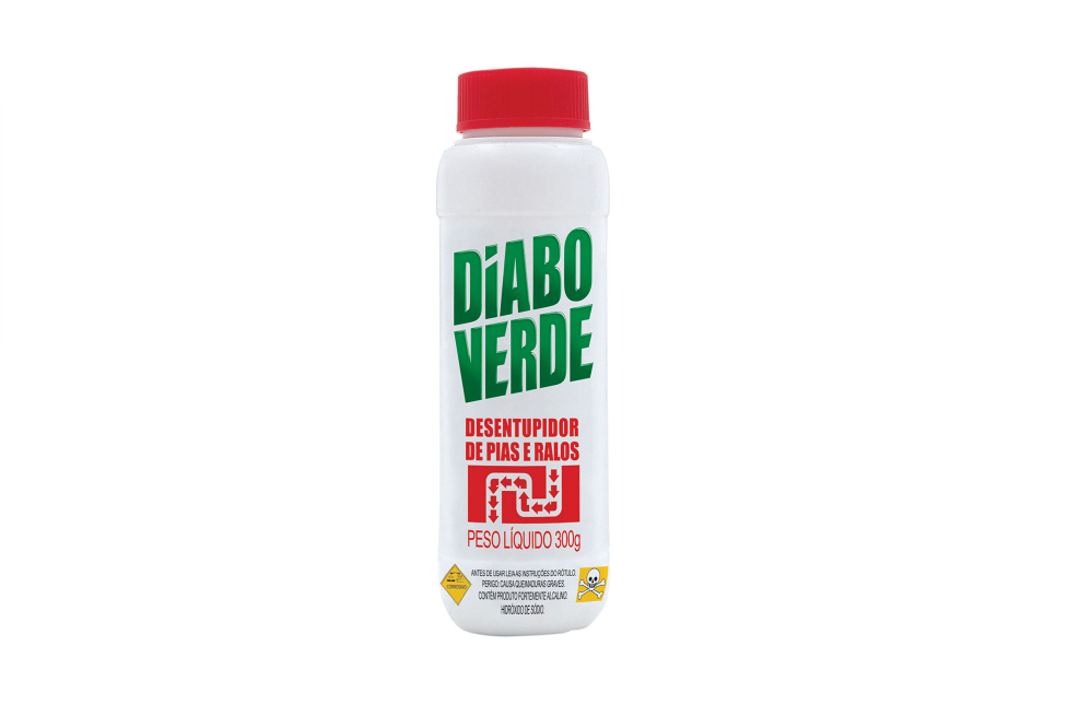 Desentupidor Granulado 300g Diabo Verde 1