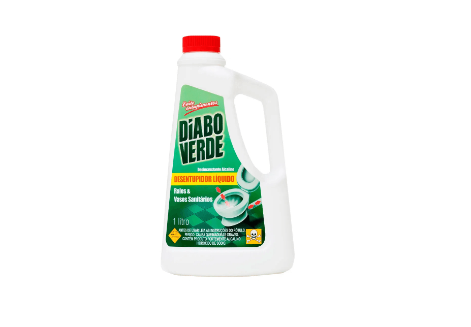 Desentupidor Líquido 1L Diabo Verde 1