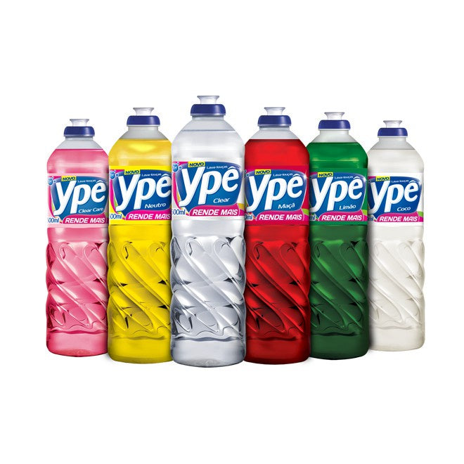 Kit Detergente Líquido Ypê 500ml (6 Unidades) 1
