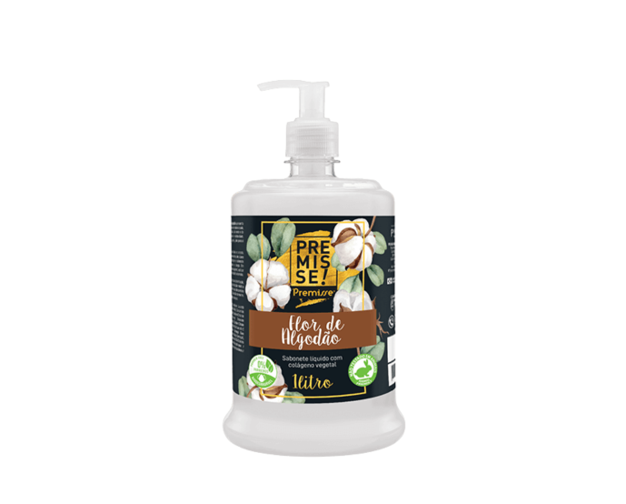 Sabonete Líquido Pump Flor de Algodão 1L Premisse 1