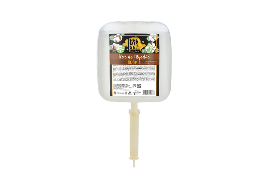 Sabonete Líquido Refil Flor de Algodão 800ml Premisse 1