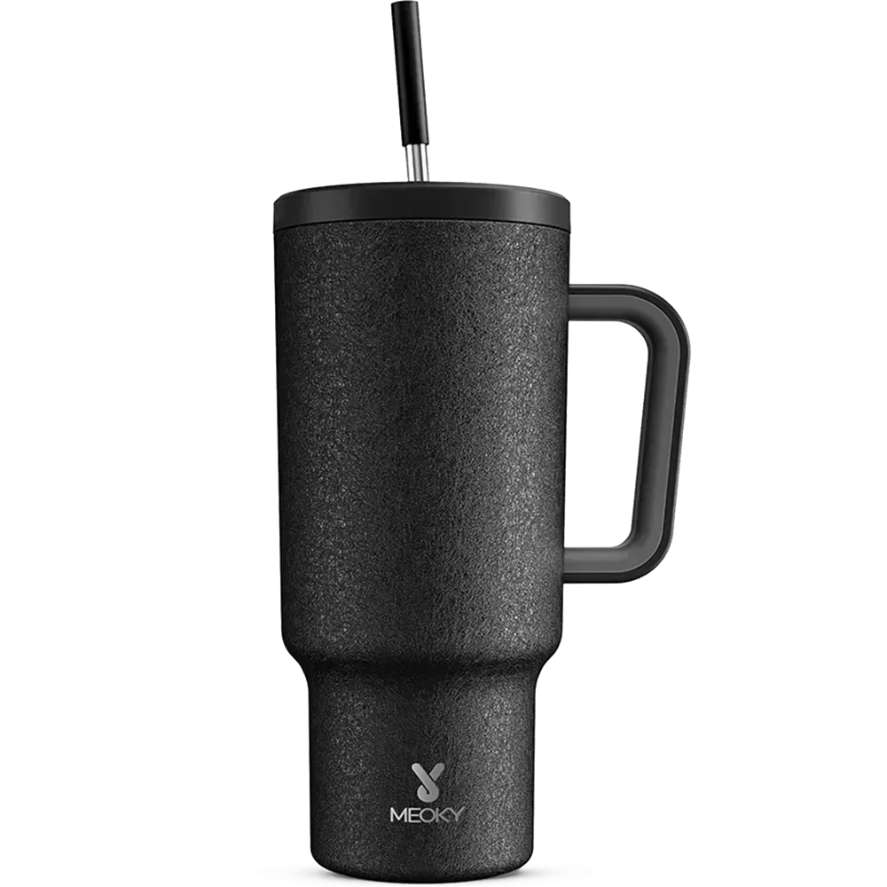 Copo Térmico Meoky Preto 1,18L – 34h Gelado 1