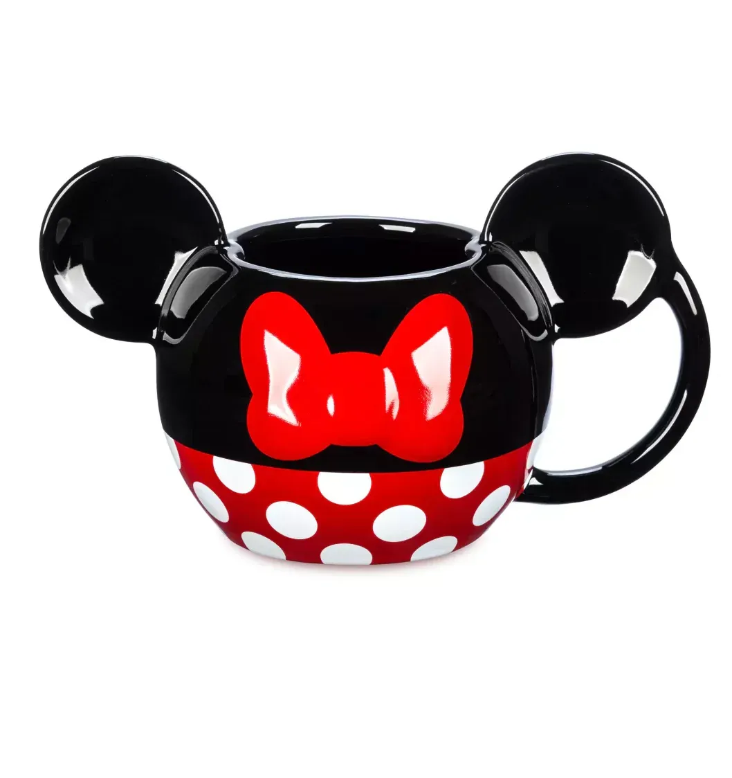🎀 Caneca 3D Minnie Mouse – Edição Clássica Disney | 400ml  1